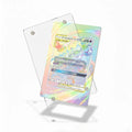 Rowlet & Alolan Exeggutor GX 213-173 HR Tag All Stars Pokemon Cards Custom Art Display Cases - Magnetic Case - Detail View