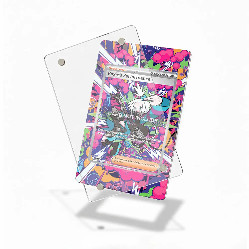 Roxie's Performance SIR SAR Ninja Spinner Chaos Rising Extended Art Display Cases - Magnetic Case - Detail View