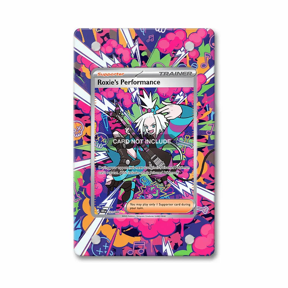 Roxie's Performance SIR SAR Ninja Spinner Chaos Rising Extended Art Display Cases - PSA Slab Case - Front View