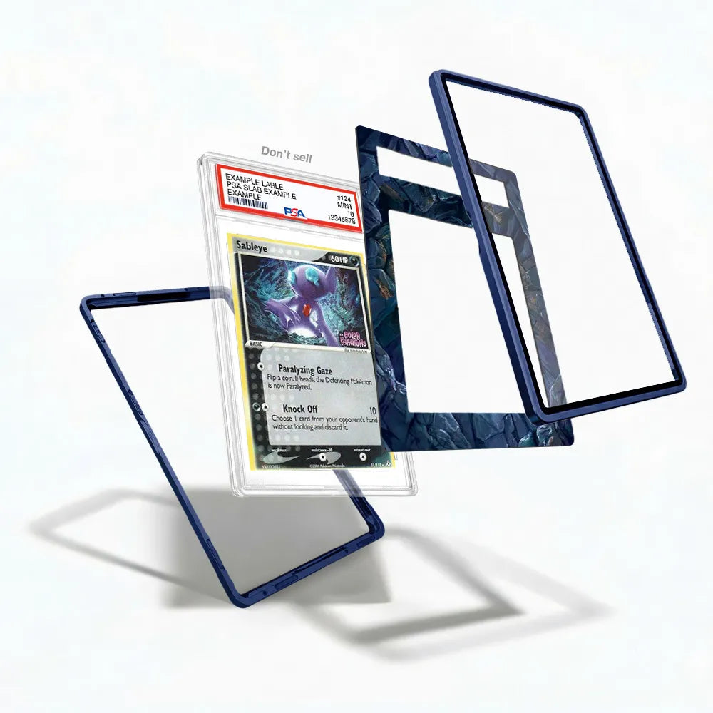 Sableye 31-110 Holo Rares Extended Art Display Cases - PSA Slab Case - Detail View