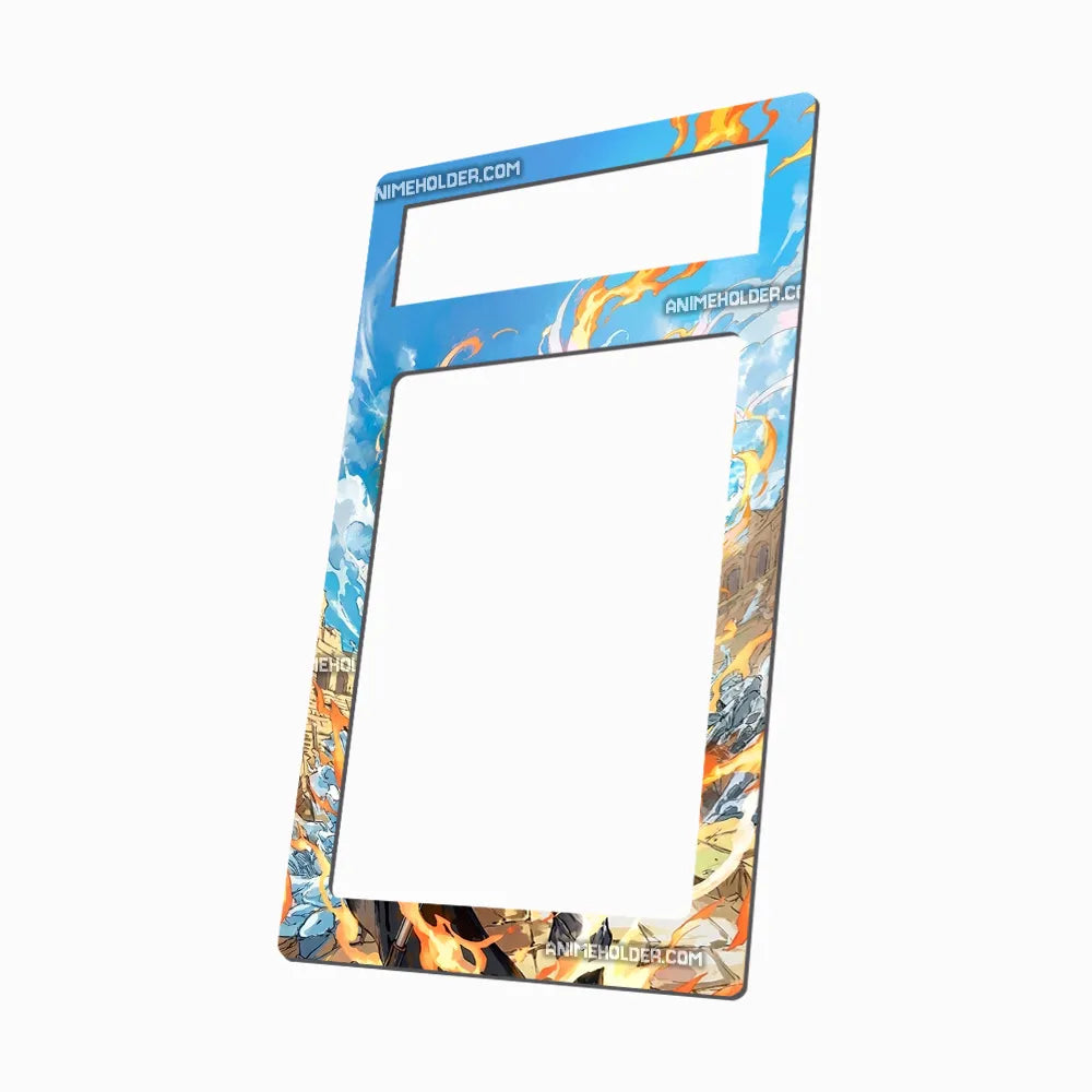 Sabo OP09-027 One Piece Extended Art Display Cases - PSA Metal Art Only - Side View