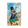 Sabo OP09-027 One Piece Extended Art Display Cases - Screws Case - Front View