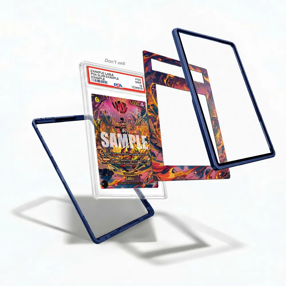 Sabo PRB02-014 SR Premium Booster PRB-02 Extended Art Display Cases - PSA Slab Case - Detail View