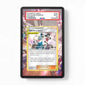 Sabrina & Brycen SM246 Cosmic Eclipse Promo Extended Art Display Cases - PSA Slab Case - Front View