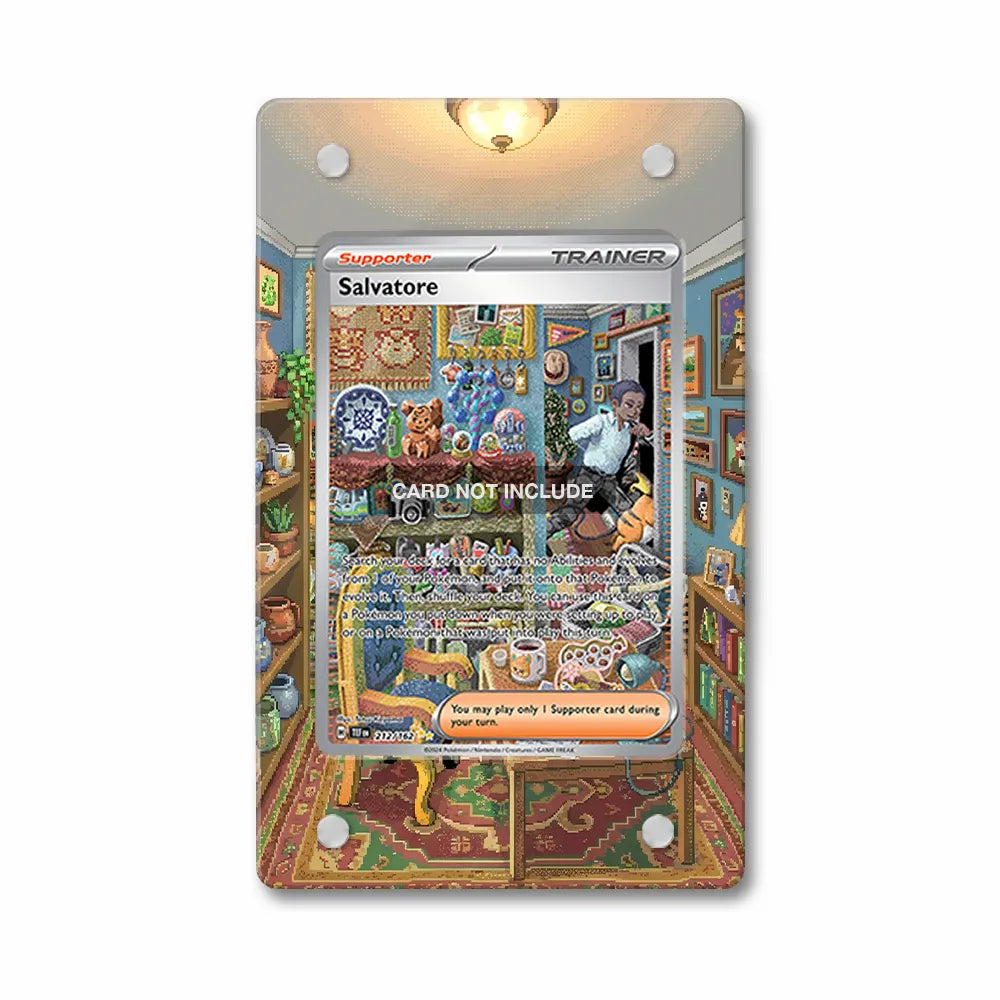 Salvatore 212-162 Extended Art Display Cases - PSA Slab Case - Front View