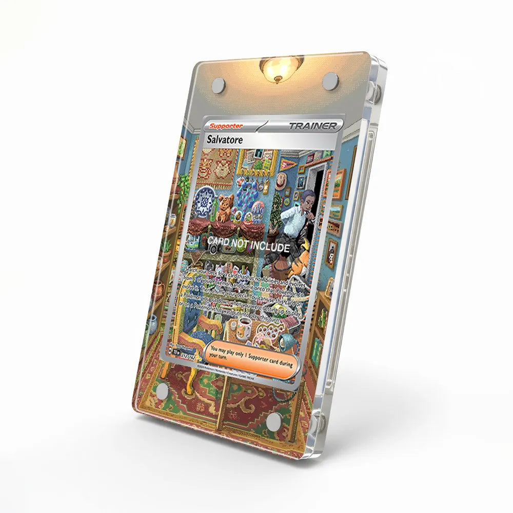 Salvatore 212-162 Extended Art Display Cases - Magnetic Case - Side View