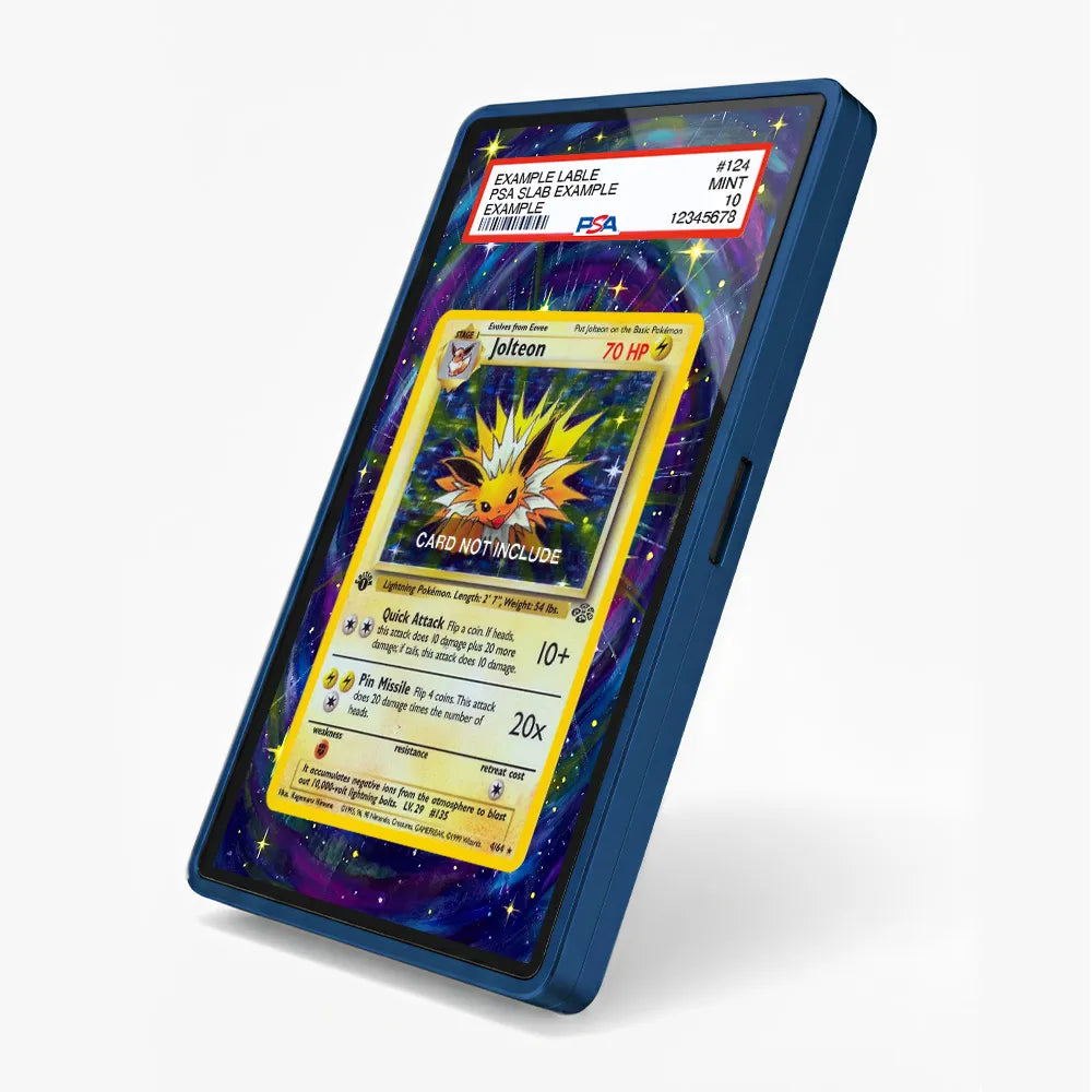 Sandaasu 135 Jungle Extended Art Display Cases - PSA Slab Case - Side View