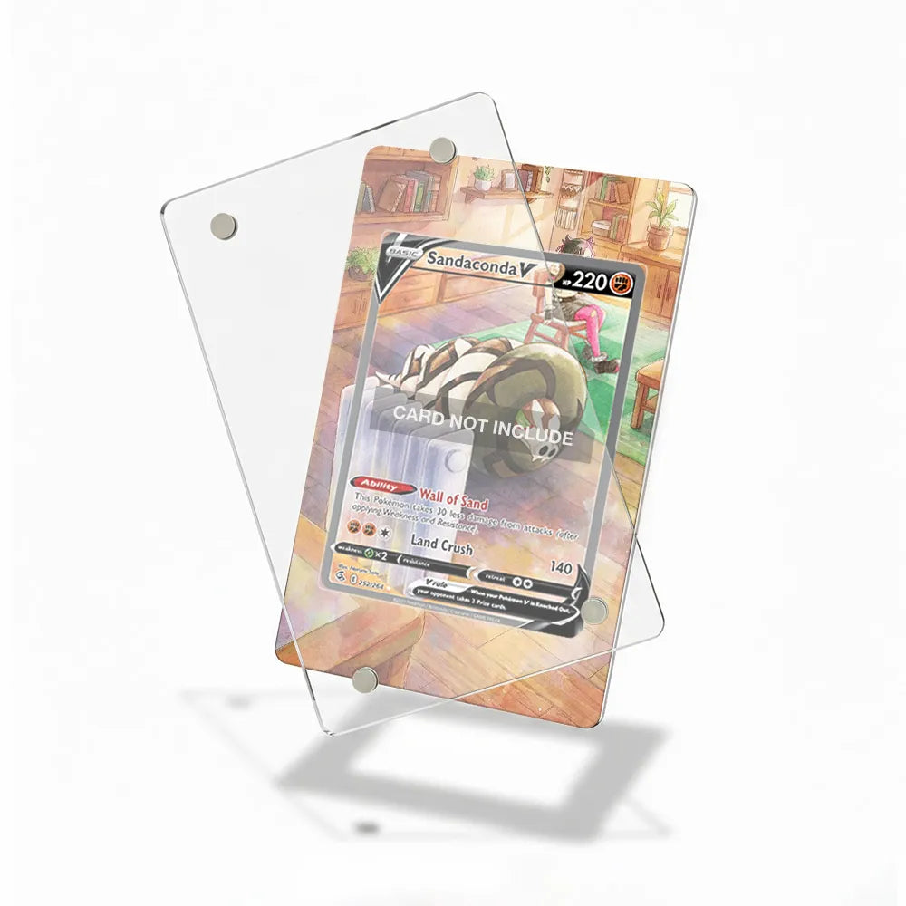 Sandaconda V 252-264 SIR SAR Fusion Strike Alternate Art Extended Art Display Cases - Magnetic Case - Detail View