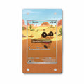 Sandile 135-086 Black Bolt Pokemon Cards Extended Art Display Cases - Magnetic Case - Front View