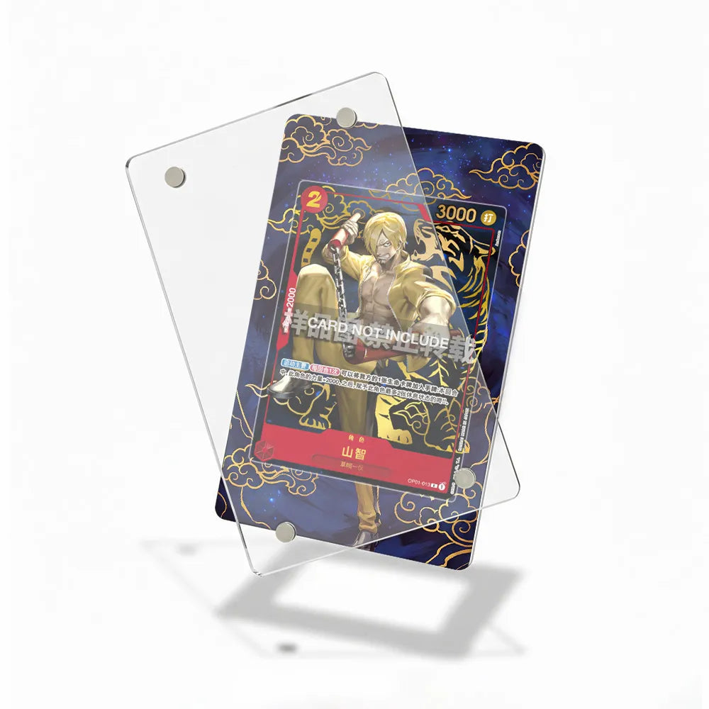 Sanji 013 1st Anniversary Set Extended Art Display Cases - Magnetic Case - Detail View