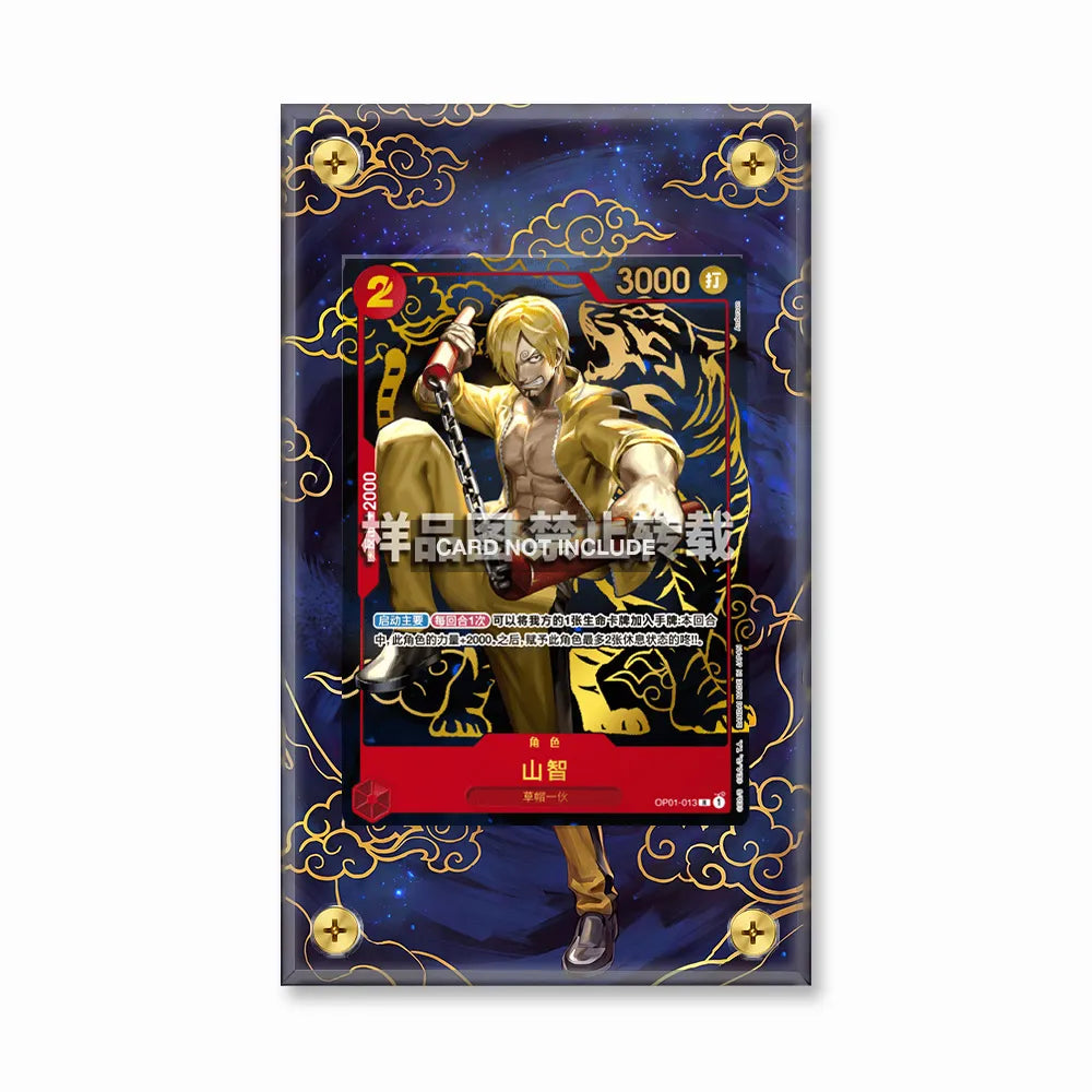 Sanji 013 1st Anniversary Set Extended Art Display Cases - Screws Case - Front View