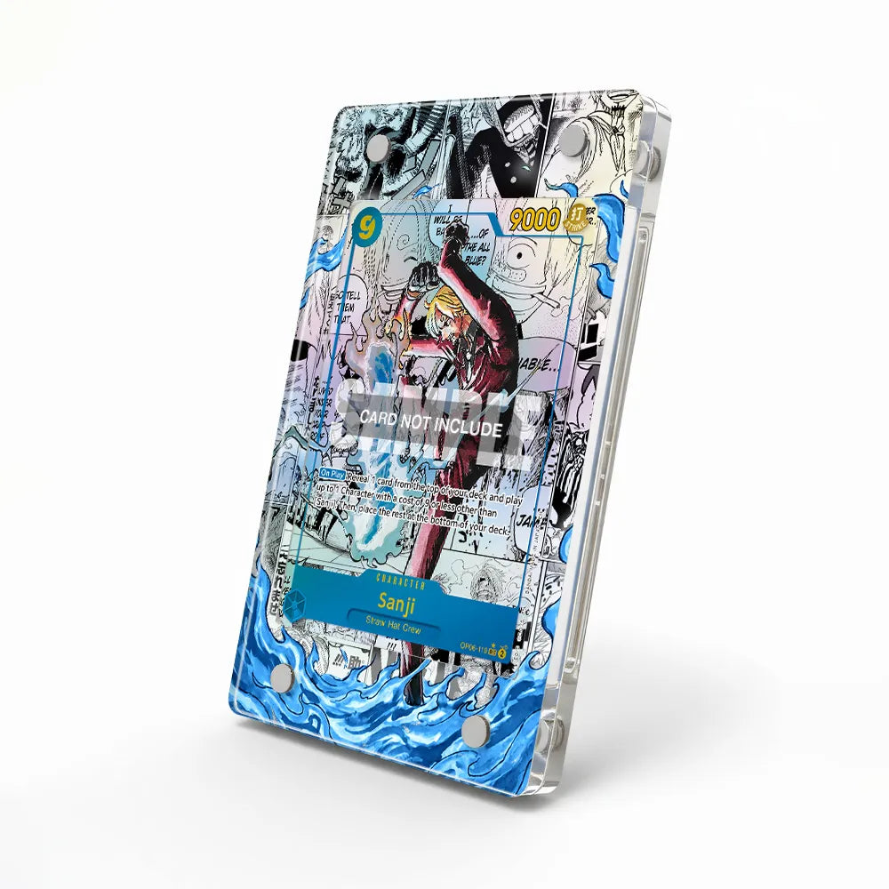 Sanji GPC-06 Straw Hat Crew Extended Art Display Cases - Magnetic Case - Side View