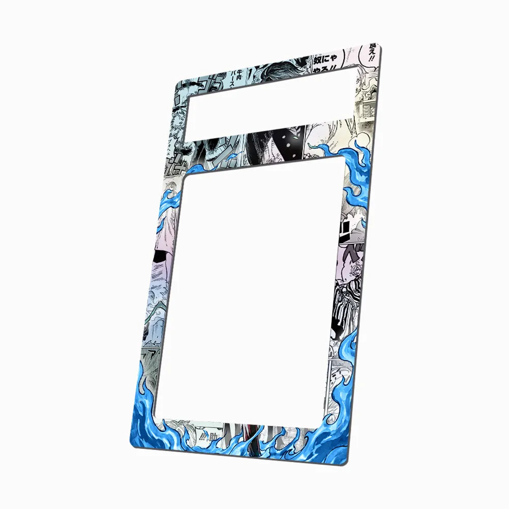 Sanji GPC-06 Straw Hat Crew Extended Art Display Cases - PSA Metal Art Only - Side View