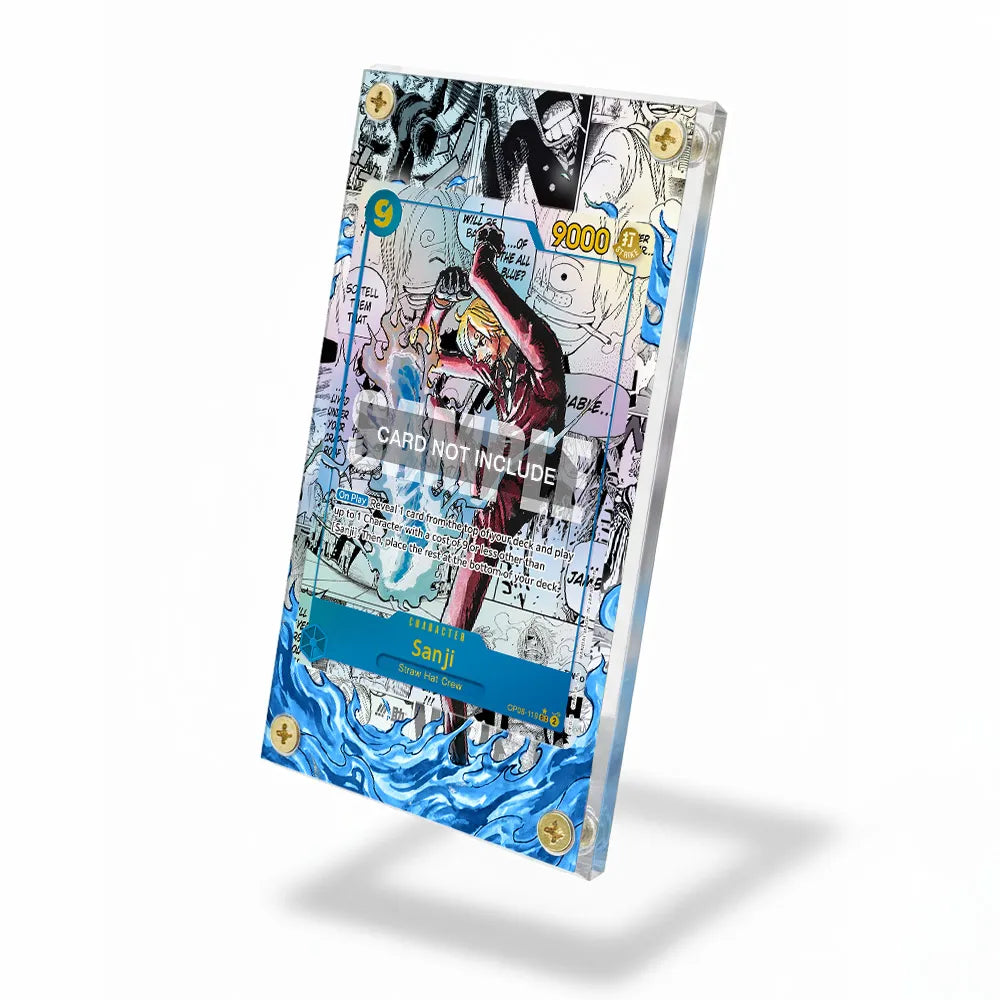 Sanji GPC-06 Straw Hat Crew Extended Art Display Cases - Screws Case - Side View