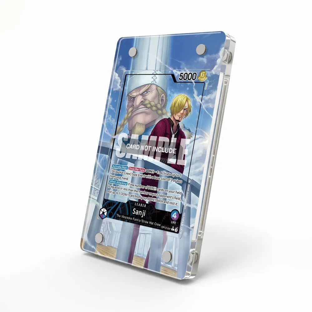 Sanji OP12-041 Opus 12 Extended Art Display Cases - Magnetic Case - Side View