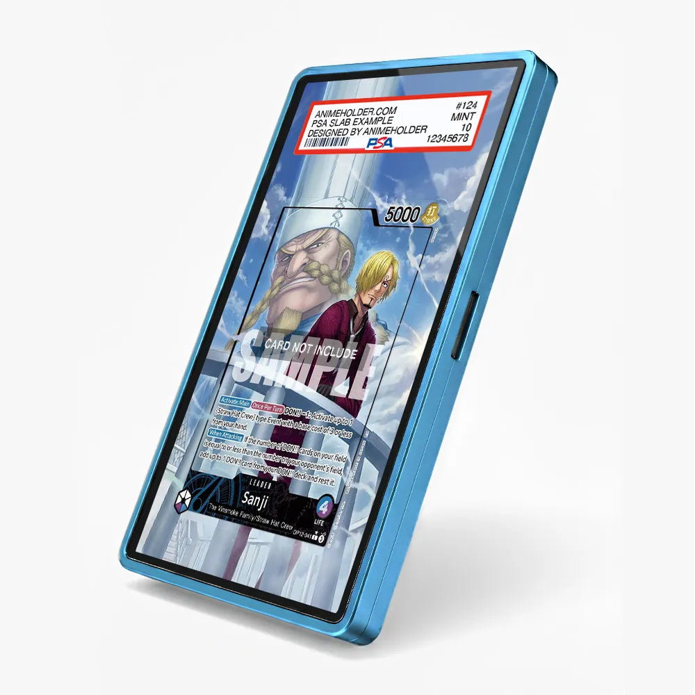 Sanji OP12-041 Opus 12 Extended Art Display Cases - PSA Slab Case - Side View