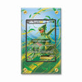 Sceptile EX 84-98 Ancient Origins Pokemon Cards Extended Art Display Cases - Screws Case - Front View