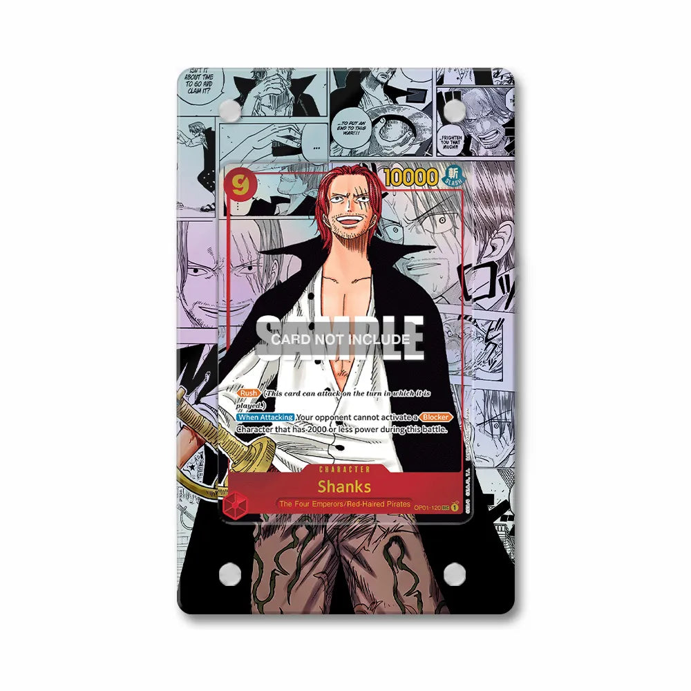 Shanks OP01-120 Extended Art Display Cases - PSA Graded Guard Case - Front View