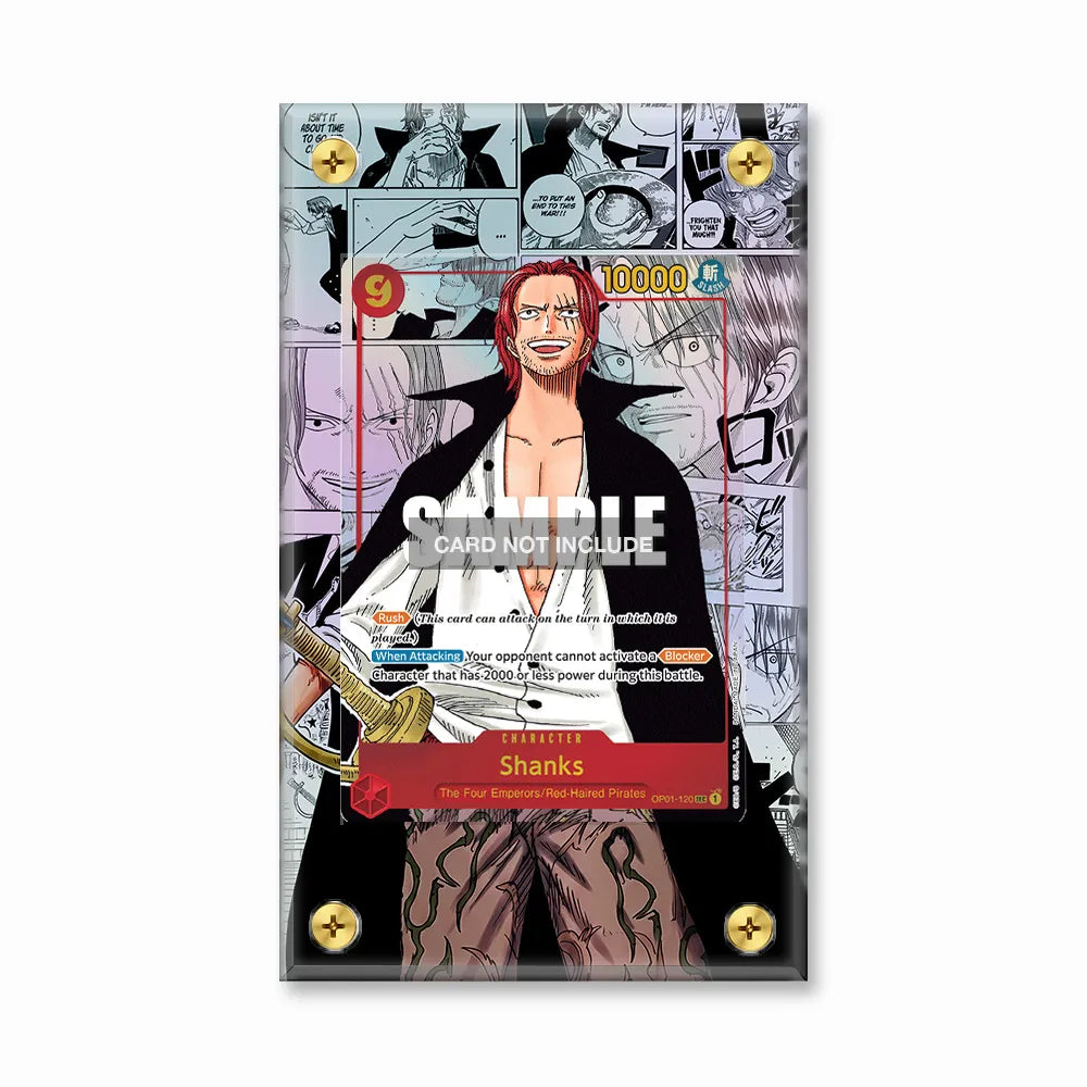Shanks OP01-120 Extended Art Display Cases - Screws Case - Front View