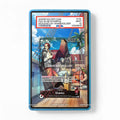Shanks OP09-001 Magazine Exclusive One Piece Cards Custom Art Display Cases - PSA Slab Case - Front View