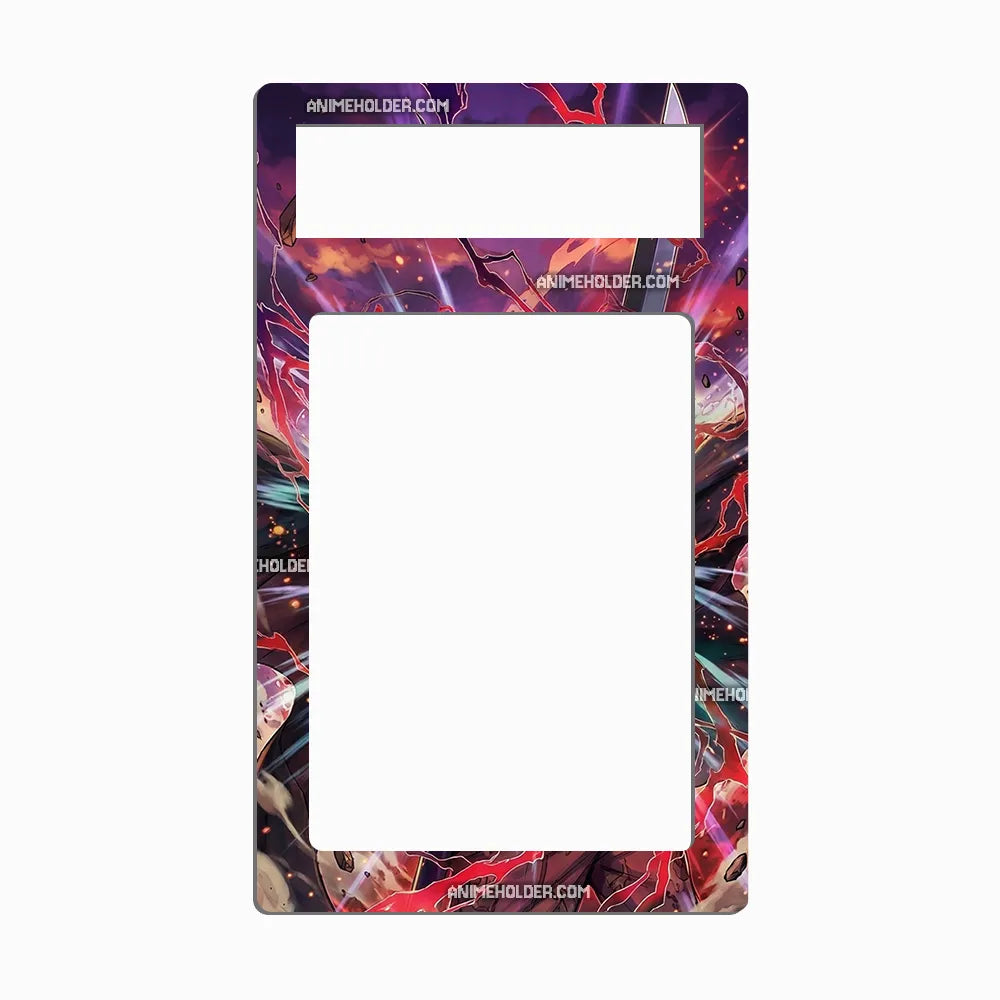 Shanks OP09-004 Championship 25-26 Offline Regionals One Piece Cards Extended Art Display Cases - PSA Metal Art Only - Front View