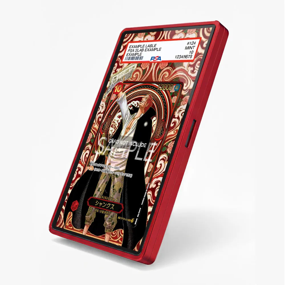 Shanks OP09-004 SR SP Extended Art Display Cases - PSA Slab Case - Side View