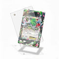 Shaymin EX 77-108 Ultra Rare Roaring Skies Pokemon Cards Custom Art Display Cases - Magnetic Case - Detail View