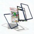 Shaymin EX 77-108 Ultra Rare Roaring Skies Pokemon Cards Custom Art Display Cases - PSA Slab Case - Detail View