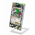 Shaymin EX 77-108 Ultra Rare Roaring Skies Pokemon Cards Custom Art Display Cases - Screws Case - Side View