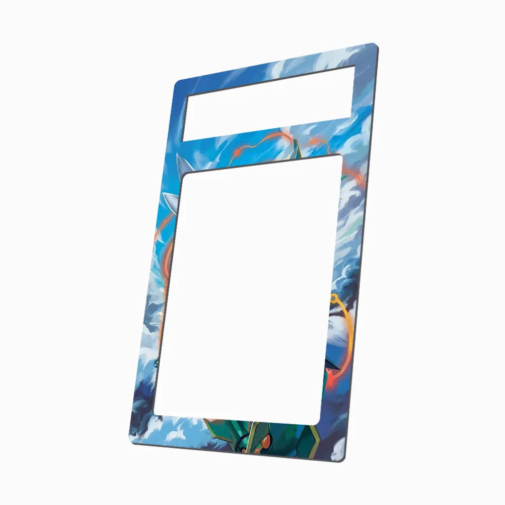 Shaymin EX 77a-108 Ultra Rare Roaring Skies Extended Art Display Cases - PSA Metal Art Only - Side View