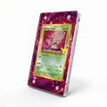 Shining Celebi 106-105 Neo Destiny 30th Anniversary Pokemon Cards Extended Art Display Cases - Magnetic Case - Side View