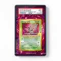 Shining Celebi 106-105 Neo Destiny 30th Anniversary Pokemon Cards Extended Art Display Cases - PSA Slab Case - Front View