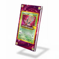Shining Celebi 106-105 Neo Destiny 30th Anniversary Pokemon Cards Extended Art Display Cases - Screws Case - Side View