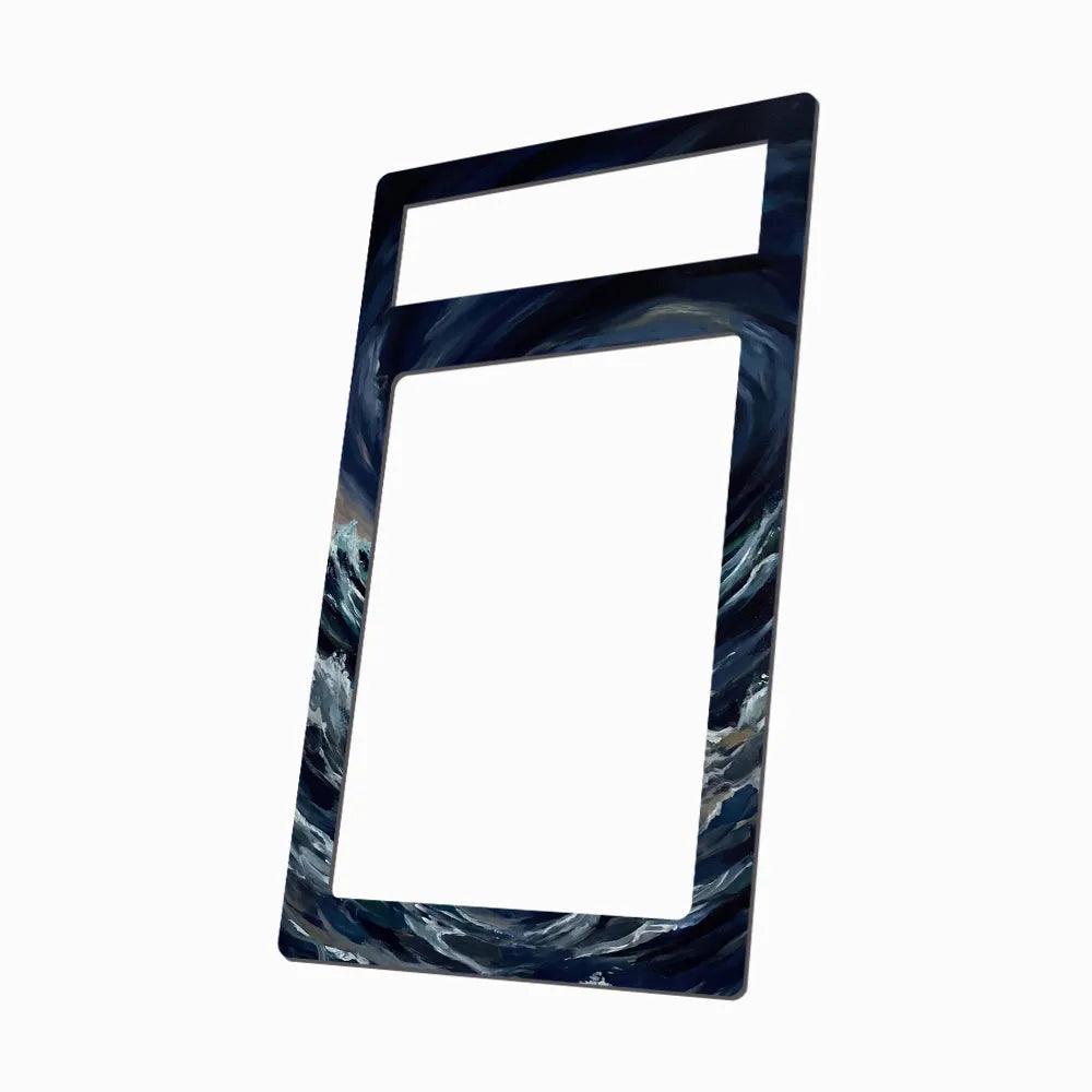 Shining Gyarados 65-64 Secret Rare Neo Revelation Extended Art Display Cases - PSA Metal Art Only - Side View