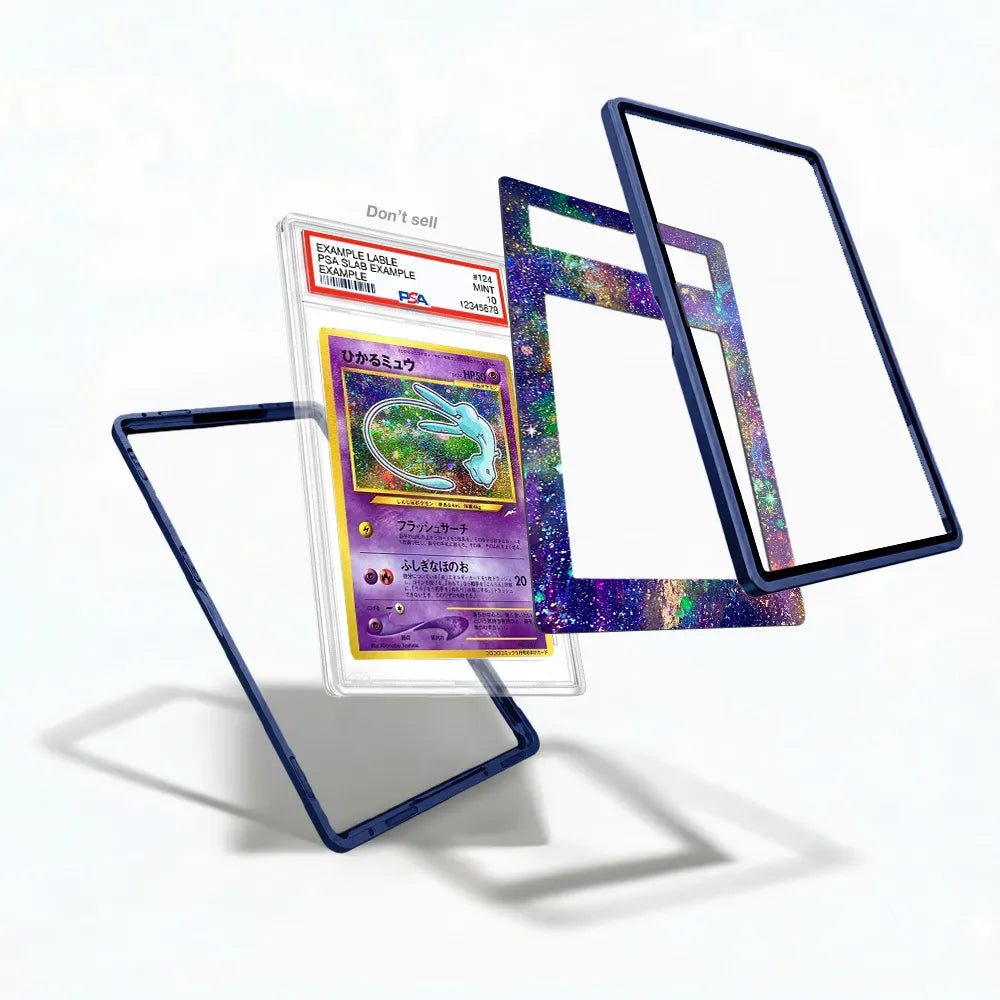 Shining Mew 151 Promo Corocoro Comics Extended Art Display Cases - PSA Slab Case - Detail View