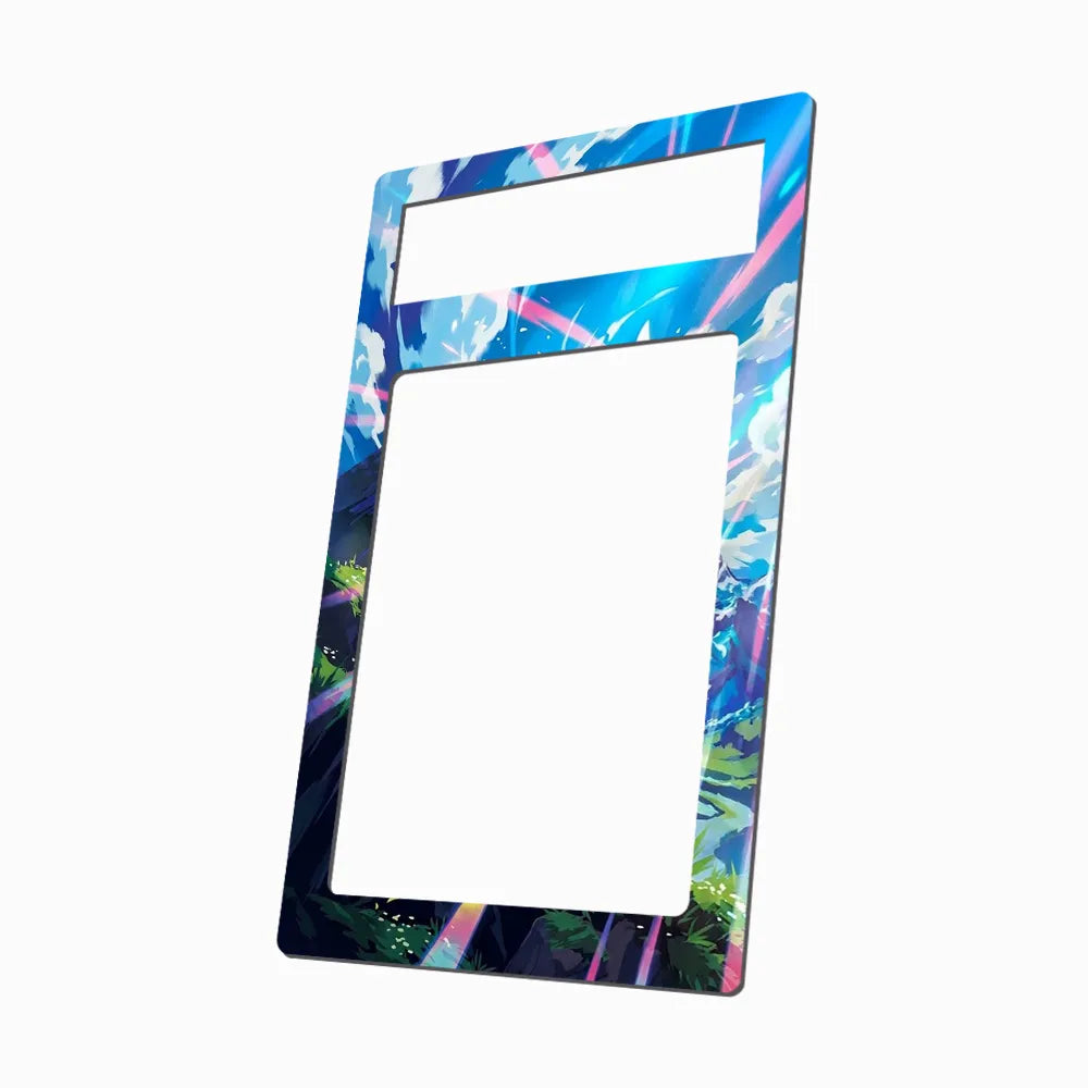 Silvally 093-081 AR M5 Pitch Black Extended Art Display Cases - PSA Metal Art Only - Side View