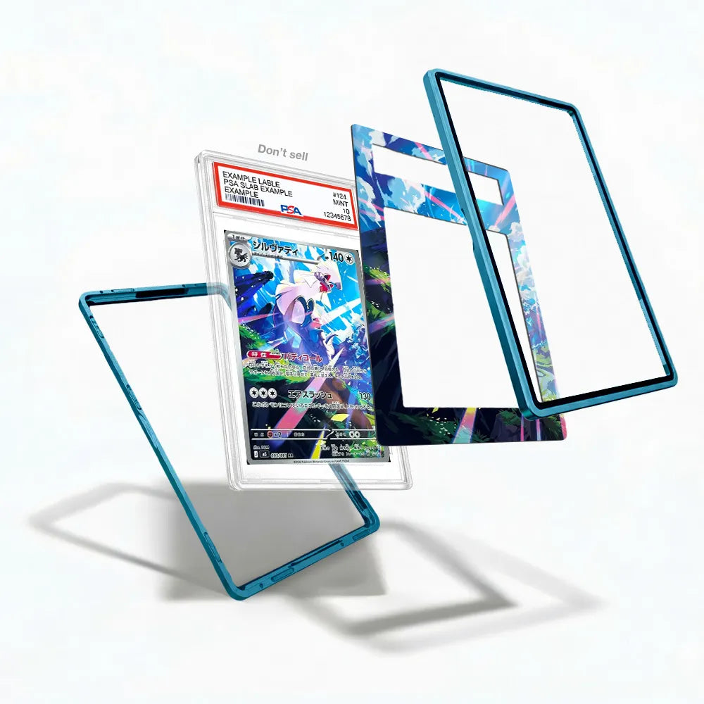 Silvally 093-081 AR M5 Pitch Black Extended Art Display Cases - PSA Slab Case - Detail View