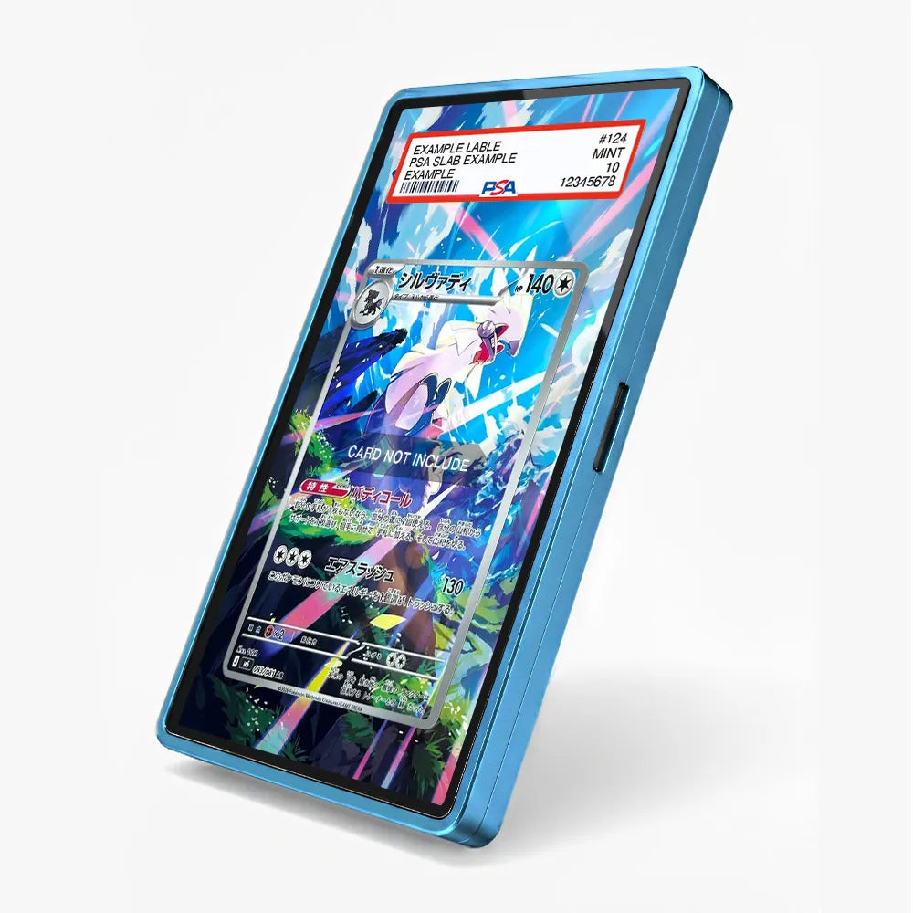 Silvally 093-081 AR M5 Pitch Black Extended Art Display Cases - PSA Slab Case - Side View