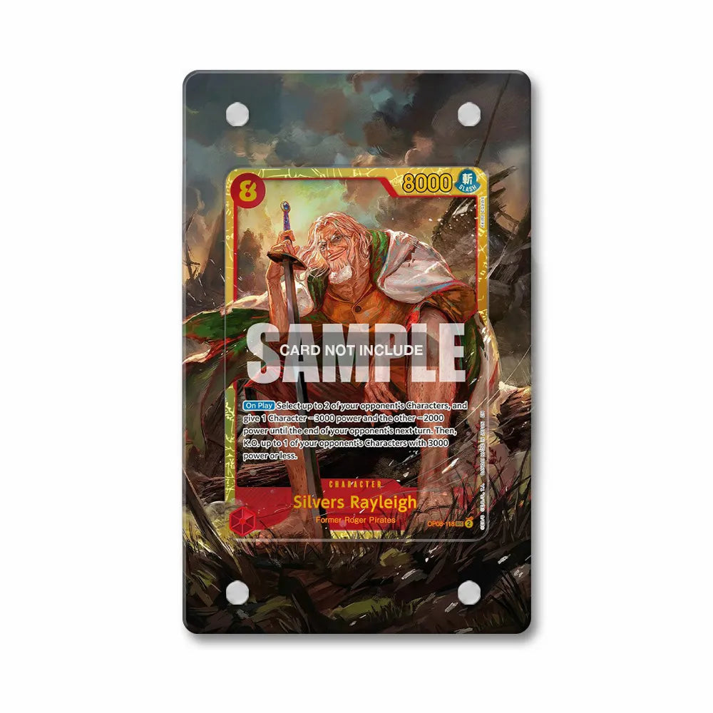 Silvers Rayleigh OP08-118 OP-08 Extended Art Display Cases - Magnetic Case - Front View