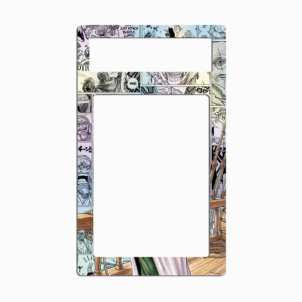 Silvers Rayleigh OP08-118 SEC Manga Two Legends Extended Art Display Cases - PSA Metal Art Only - Front View