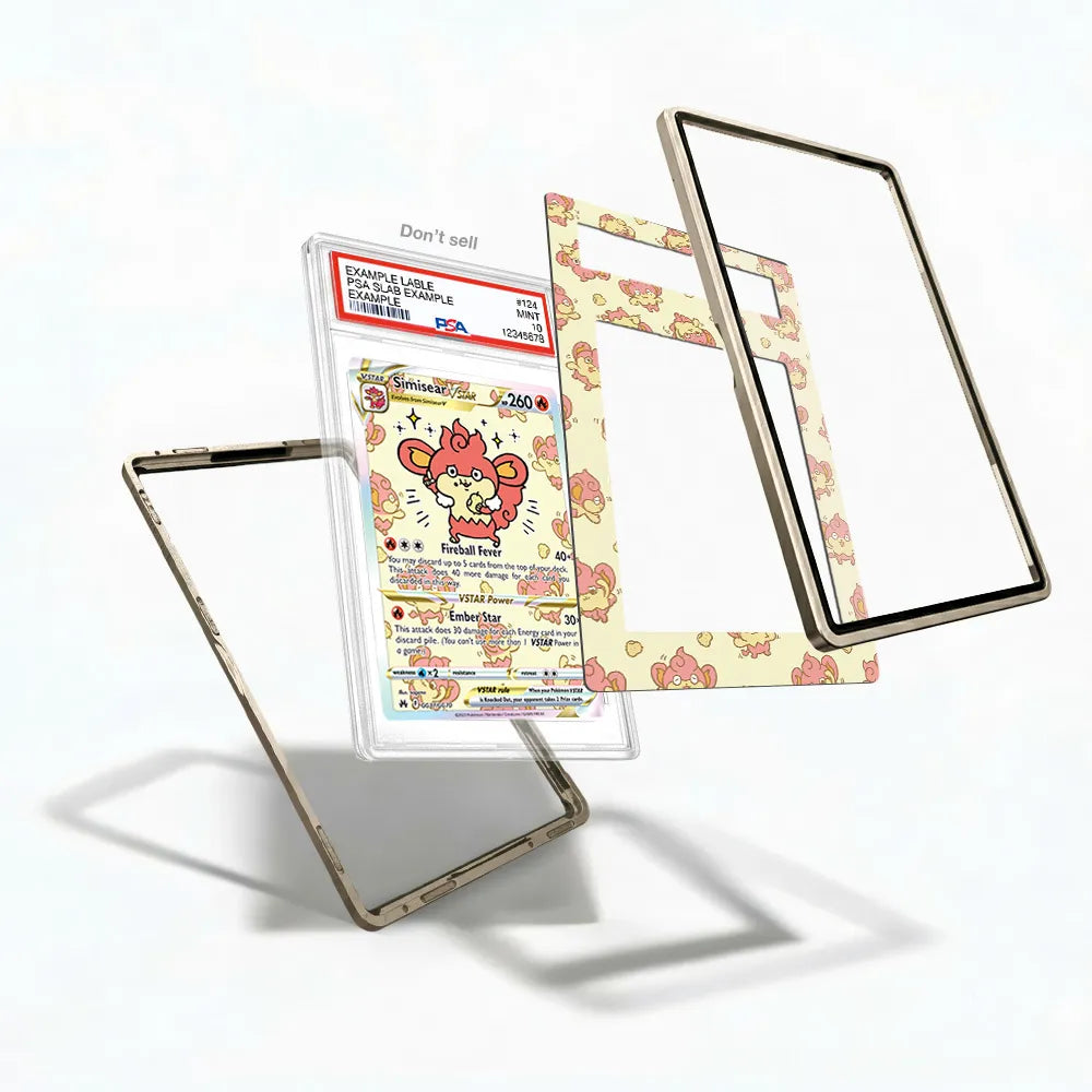 Simisear VSTAR GG37 SAR SIR Crown Zenith Extended Art Display Cases - PSA Slab Case - Detail View
