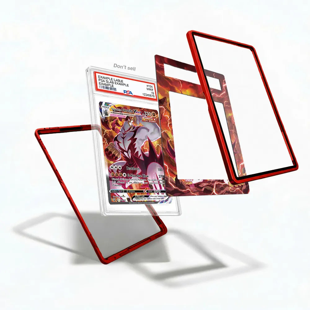 Single Strike Urshifu VMAX 168-163 SIR SAR Battle Styles Alternate Art Extended Art Display Cases - PSA Slab Case - Detail View