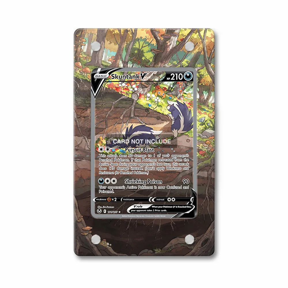 Skuntank V 181-195 SIR SAR Silver Tempest Alternate Art Extended Art Display Cases - PSA Slab Case - Front View