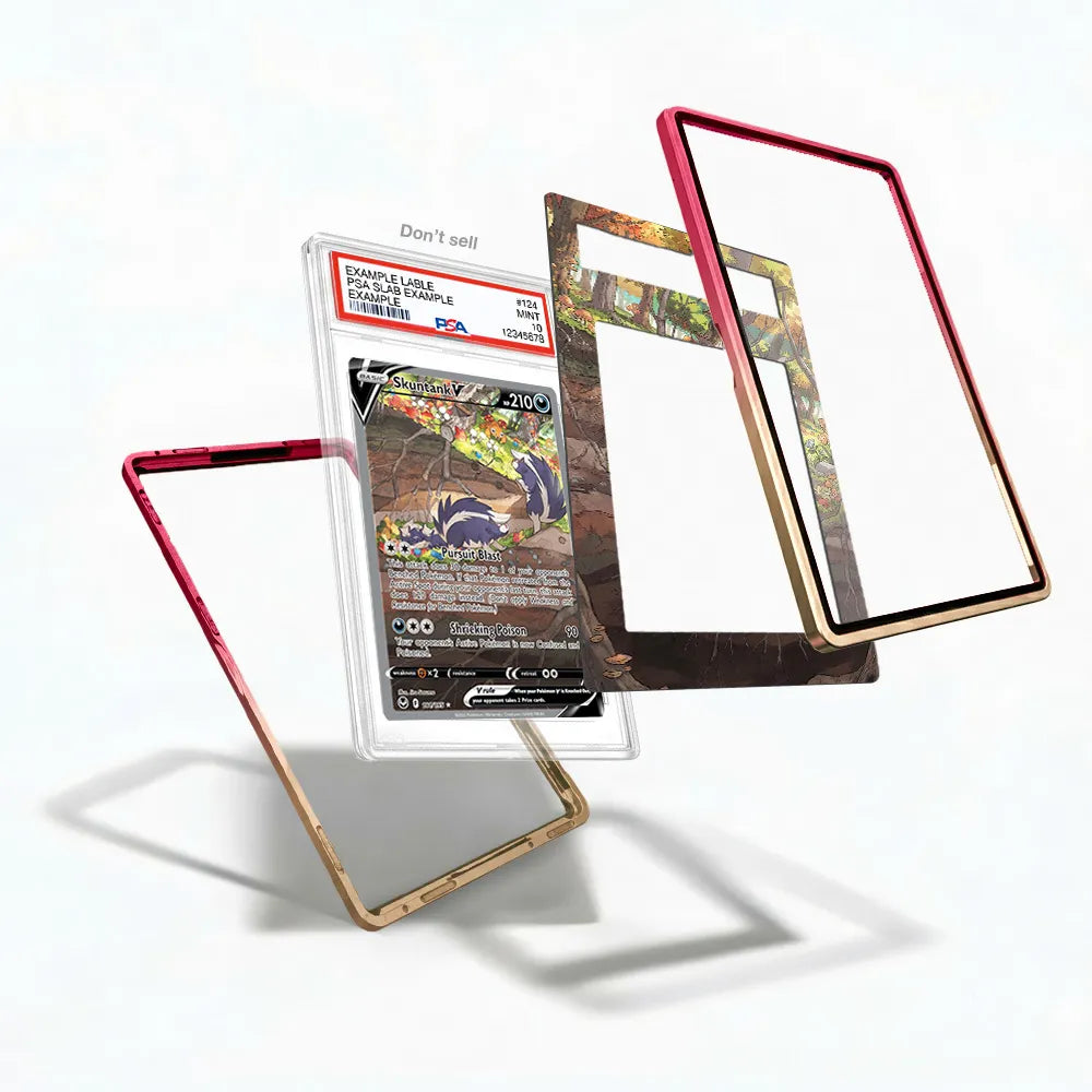 Skuntank V 181-195 SIR SAR Silver Tempest Alternate Art Extended Art Display Cases - PSA Slab Case - Detail View
