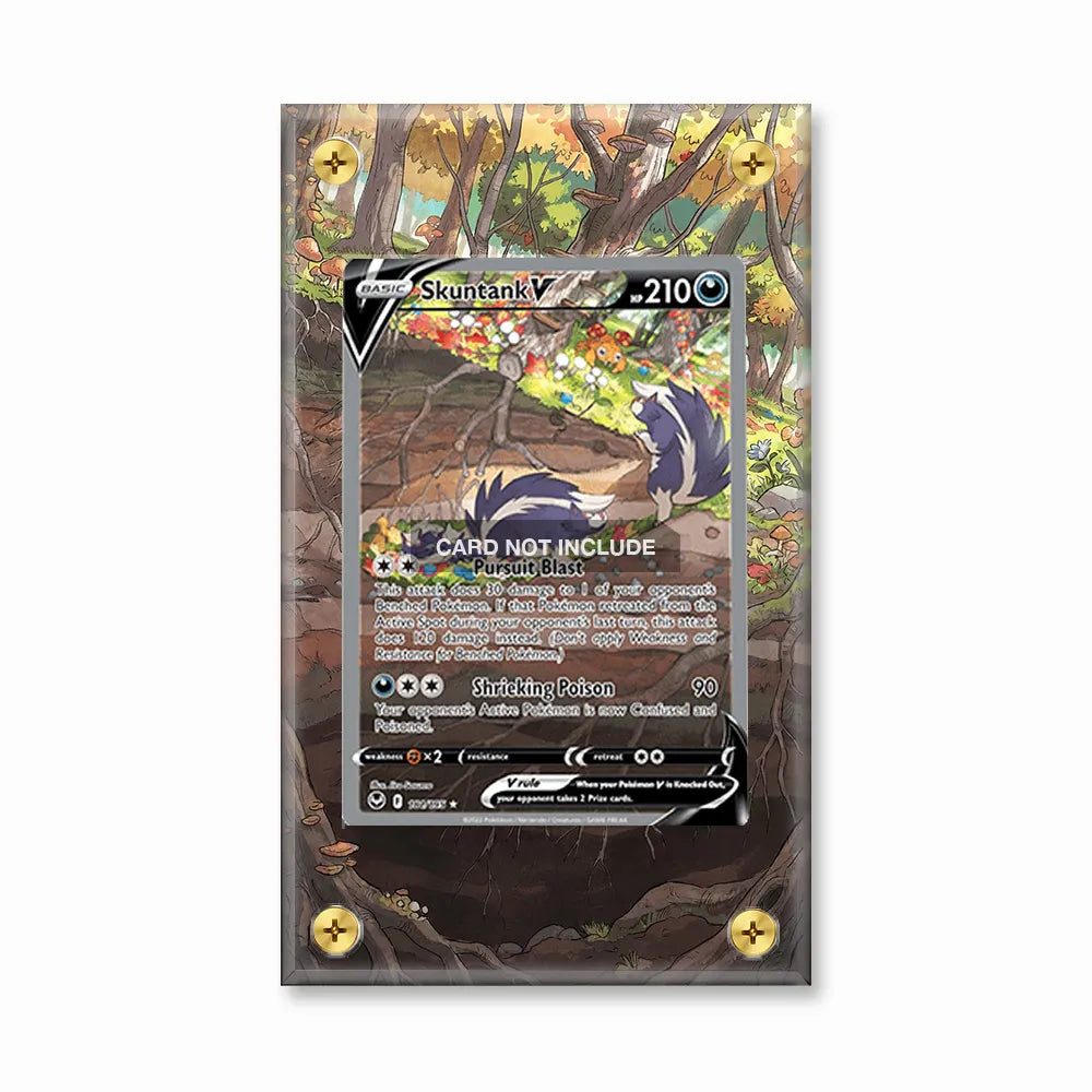 Skuntank V 181-195 SIR SAR Silver Tempest Alternate Art Extended Art Display Cases - Screws Case - Front View