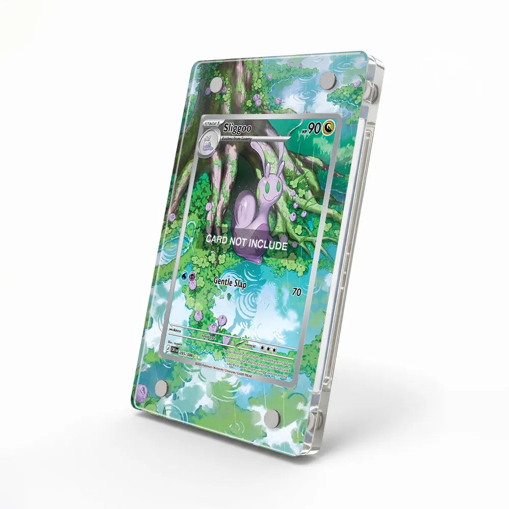 Sliggoo 095-086 IR CRI Chaos Rising Extended Art Display Cases - Magnetic Case - Side View