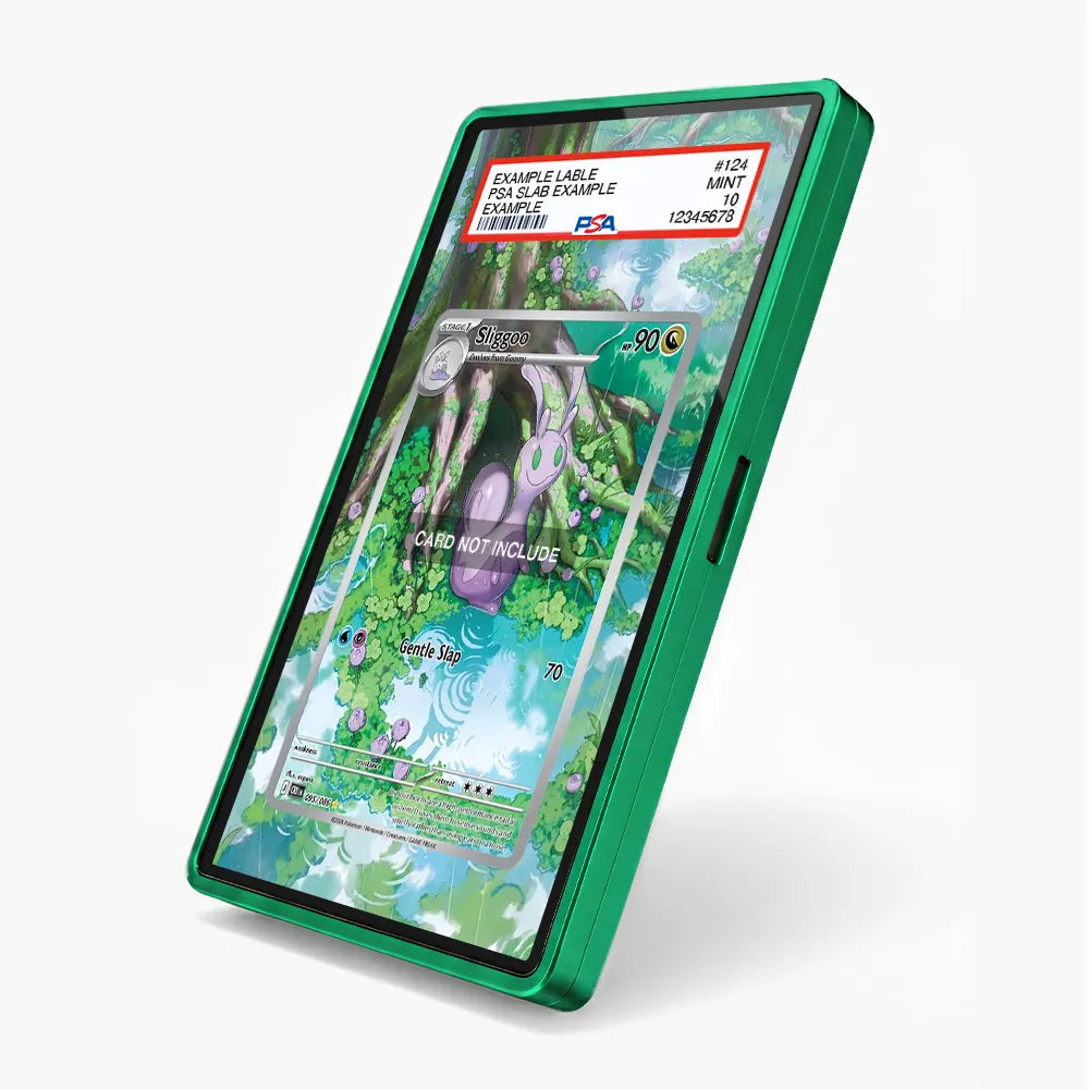 Sliggoo 095-086 IR CRI Chaos Rising Extended Art Display Cases - PSA Slab Case - Side View