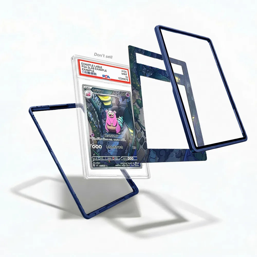 Slowbro 087-081 AR M5 Extended Art Display Cases - PSA Slab Case - Detail View