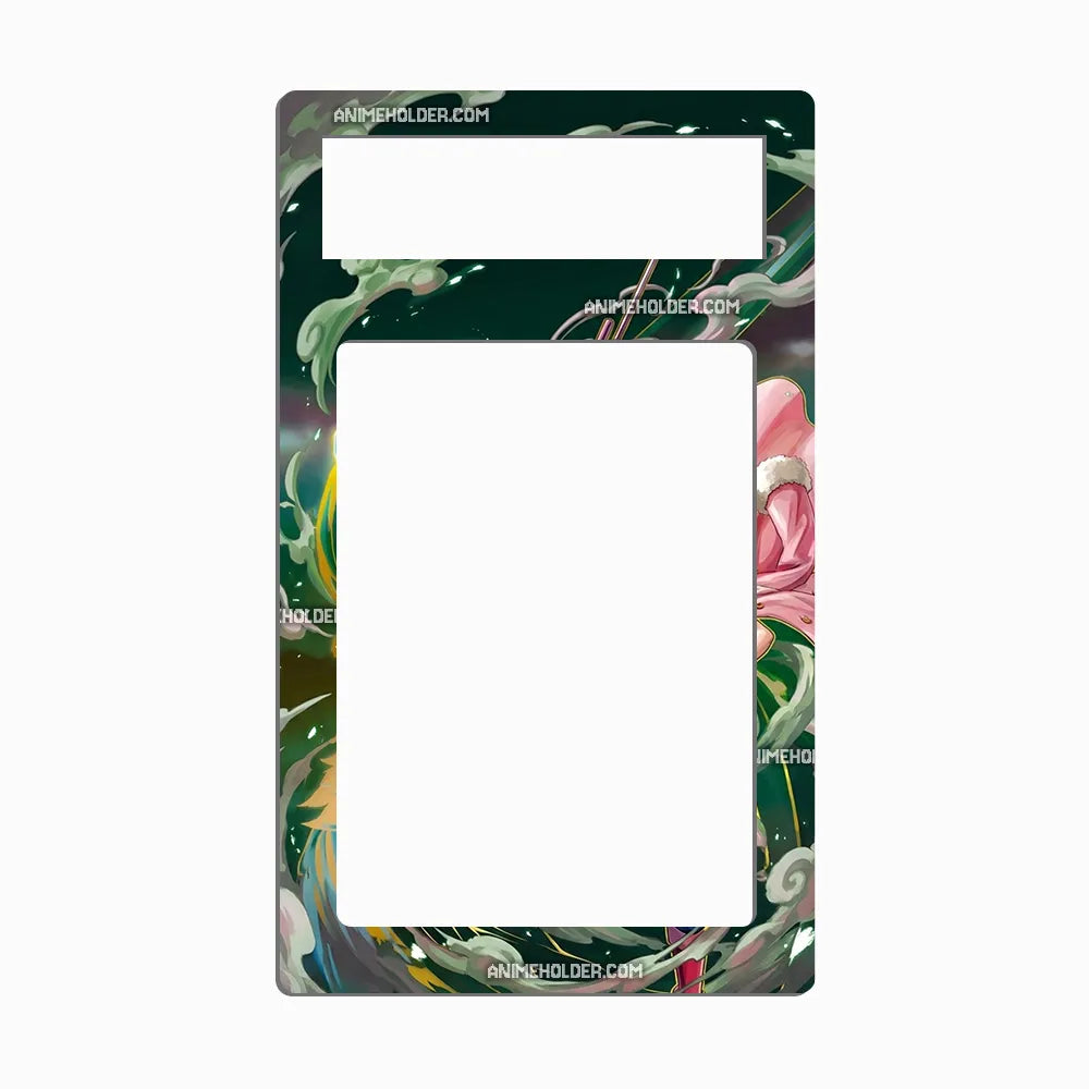 Smoker OP10-030 R Parallel Alternate Art One Piece Cards Custom Art Display Cases - PSA Metal Art Only - Front View