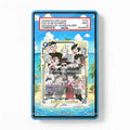 SonGoku Childhood FB06-119 Battle Dragon Ball Cards Custom Art Display Cases - PSA Slab Case - Front View